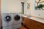 Laundry facilities for guest convenience